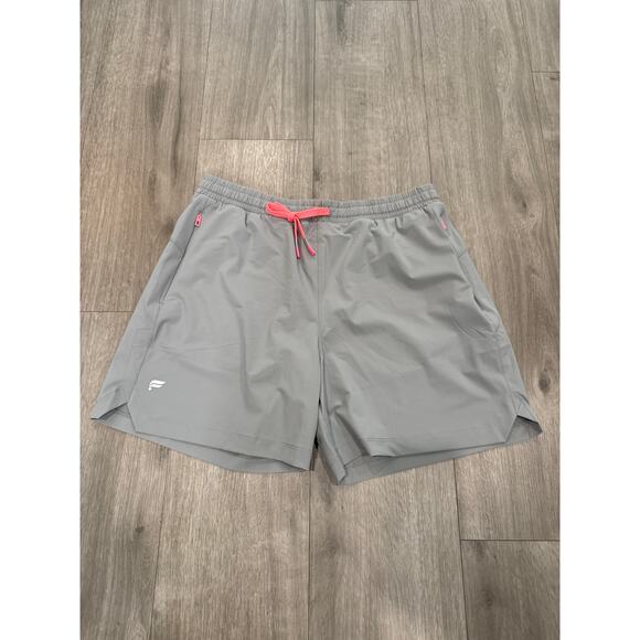 Fabletics ShadowGray /Coral Crush Neon Women’s Size Medium - Picture 1 of 7